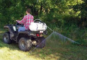 atv broadcast sprayer