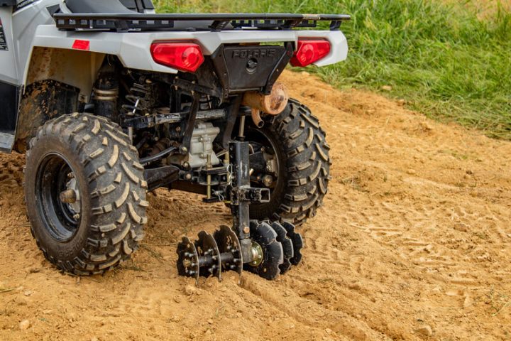 Atv Garden Plows The Best Plowing Attachments To Use Your Atv And Utv